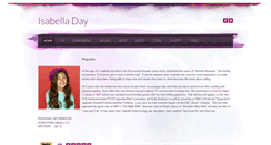 Desktop Screenshot of isabelladay.com