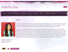 Tablet Screenshot of isabelladay.com